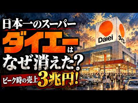 日本一のスーパー「ダイエー」はなぜ消えた？ カリスマ経営者・中内㓛の安売り哲学と流通革命