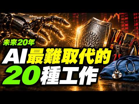 AI越強，這些工作越吃香？盤點20種難被取代的職業，第一名出乎意料 | 財之道 @moneyrules8
