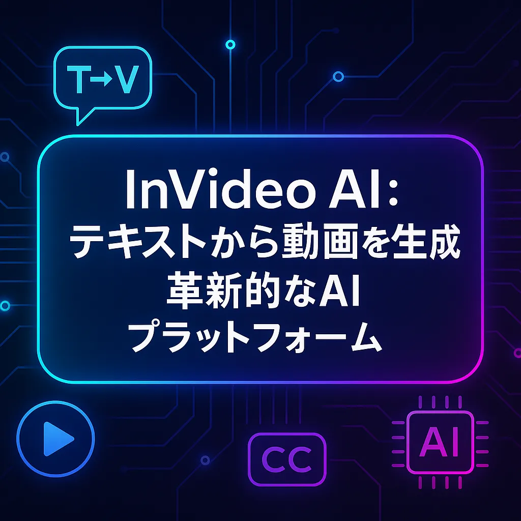 InVideo AI：テキストから動画を生成する革新的なAIプラットフォーム