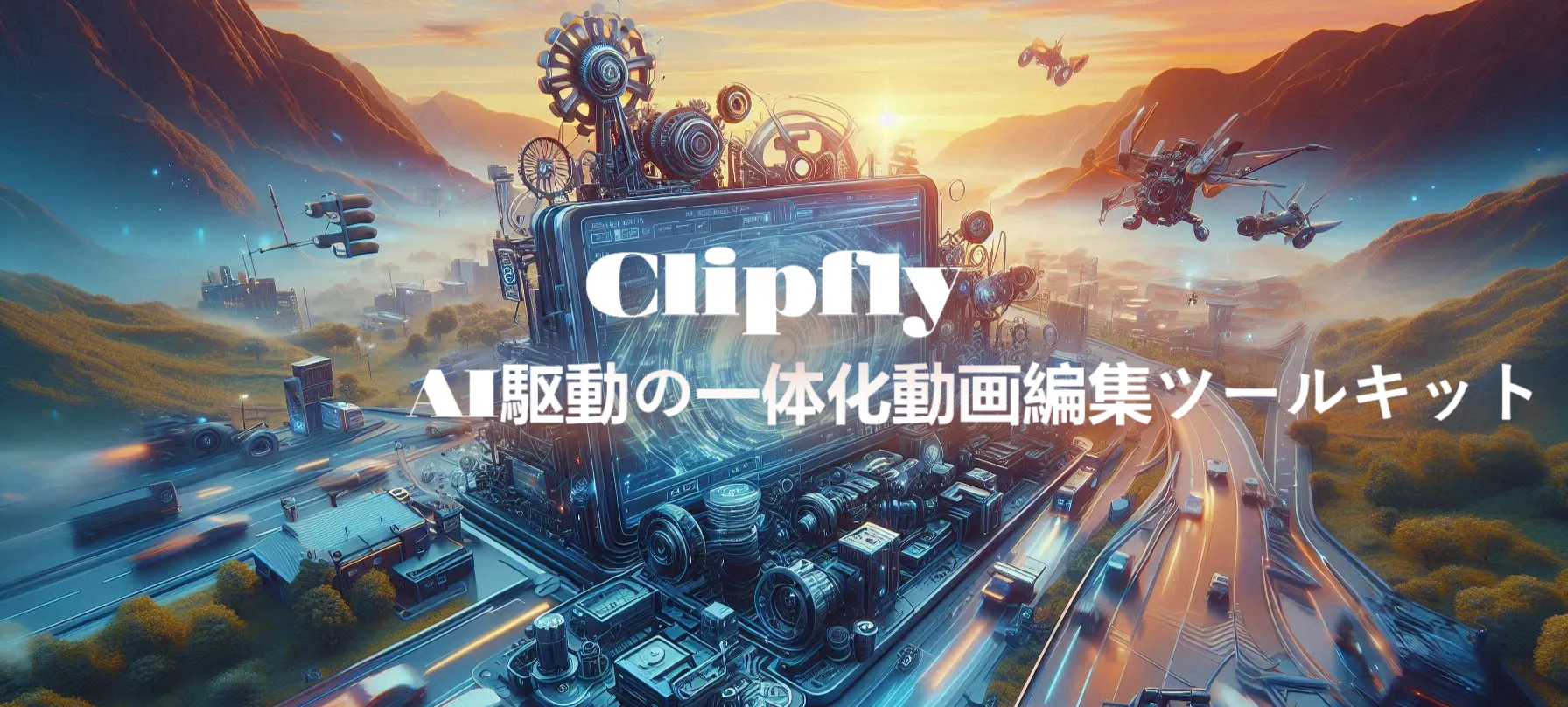Clipfly：AI駆動の一体化動画編集ツールキット