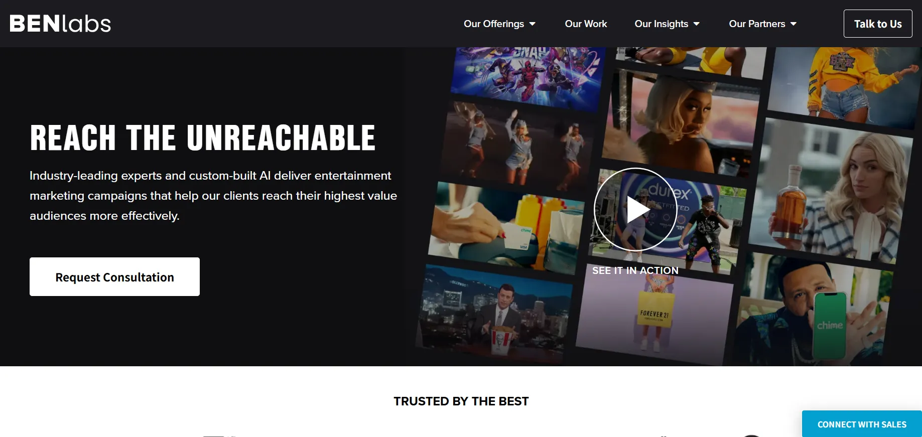 BENlabs:革新的なインフルエンサーマーケティング・プロダクトプレイスメント代理店